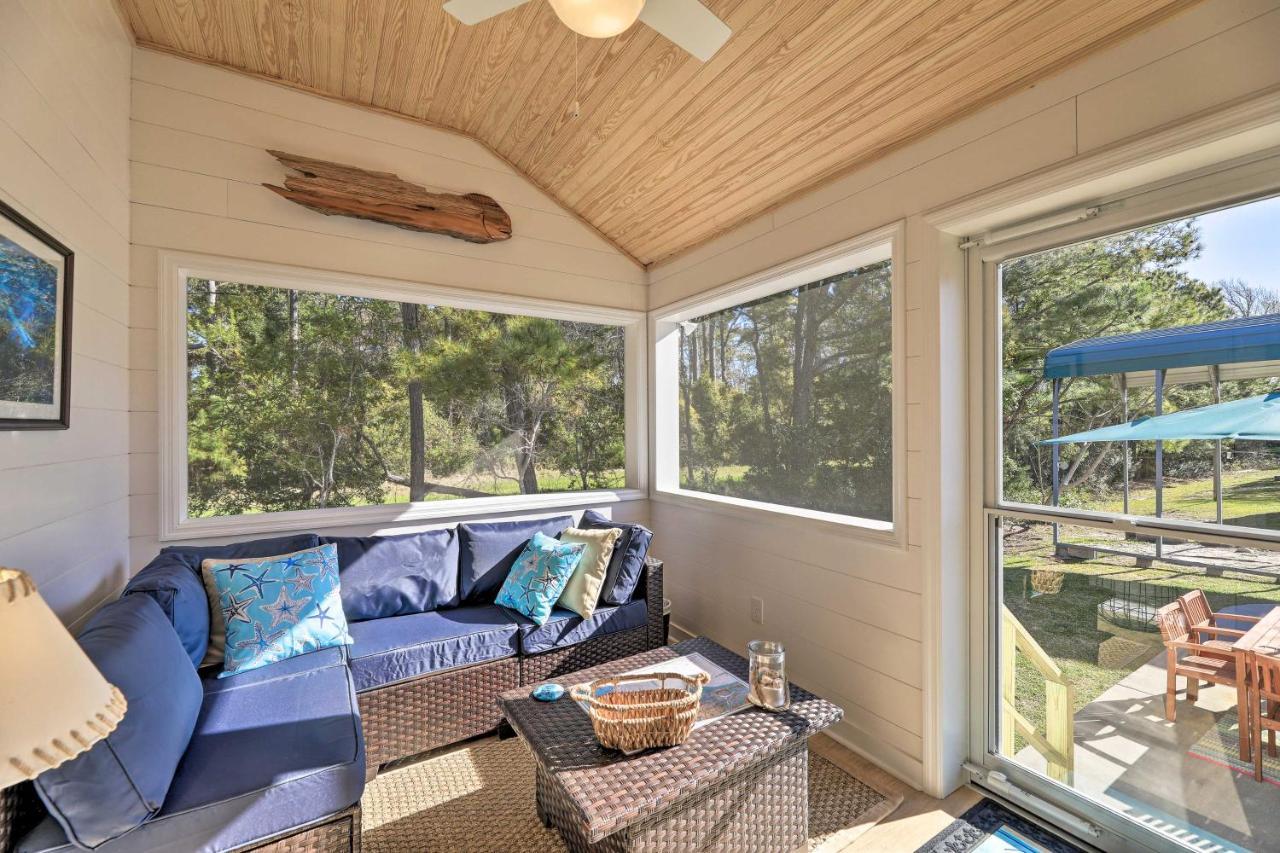Beaufort Pad With Patio 3 Blocks To Waterfront! מראה חיצוני תמונה